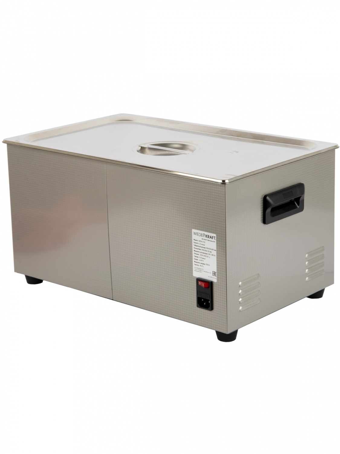 WDK-3122 Ультразвуковая мойка с подогревом, 22 л