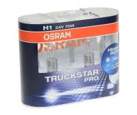 Автолампа H1 (70) P14.5s +120% TRUCKSTAR PRO (евробокс, 2шт) 24V OSRAM /1/10/100