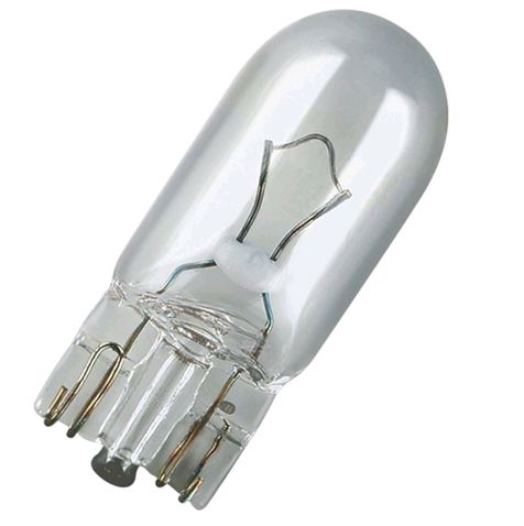 Автолампа W5W (W2.1*9.5d) 12V OSRAM /10/50 HIT