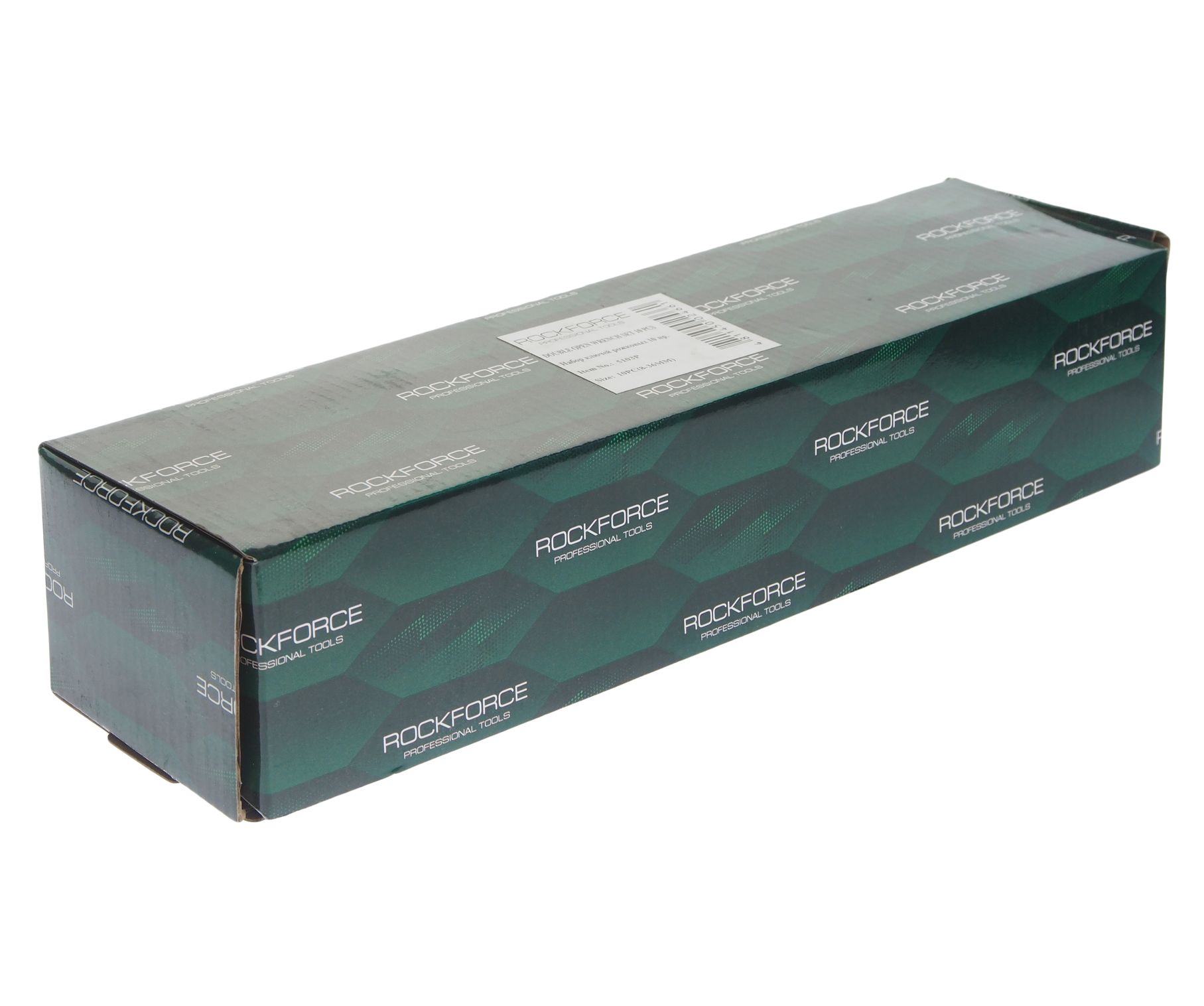Набор ключей рожковых RF-5103P: 10пр.(8x10,9x11,12x13,14x15,16x17,18x19,21x23,22x24,27х30,32х36мм), на полотне ROCKFORCE /1/10