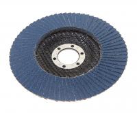Круг лепестковый RF-FD580G торцевой 125х22мм (P80) ROCKFORCE /1/100