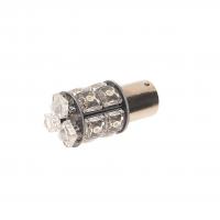 Автолампа P21W (BA15s) 13 LED FLUX WHITE 6000K 130лм  24V MEGAPOWER /10 /100