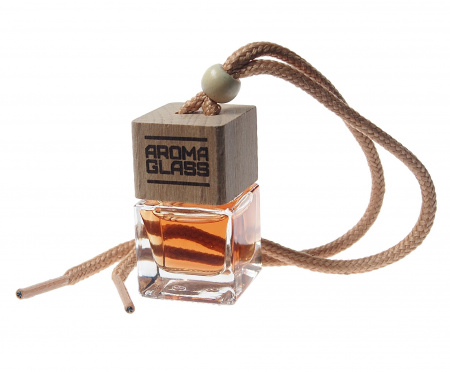 Ароматизатор воздуха FTE-AG-13 AROMA GLASS (coffee bar) подвесной в стеклянном флаконе FOUETTE /1/30
