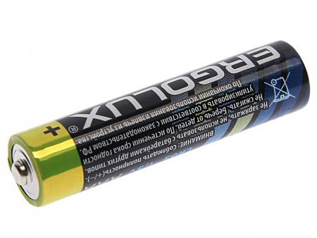 Элемент питания AAA: LR03-BC24 ALKALINE 1,5V ERGOLUX /24/480