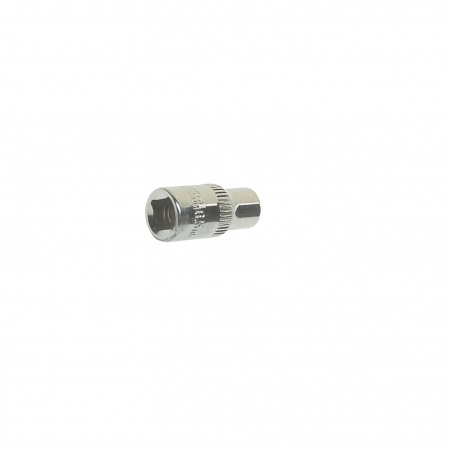 Головка торцевая  6.5мм 1/4" 6-гранная L=30мм ЭВРИКА ER-90206 /1/27