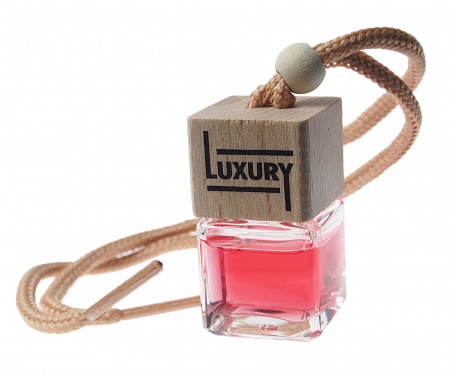 Ароматизатор воздуха FTE-LAE-13 LUXURY AROMA ELITE PERFUME (по мотивам Montale-Mango Manga) подвесной, с деревянной крышкой FOUETTE /1/30