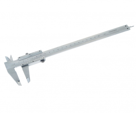 Штангенциркуль RF-5096P2 (0-200мм, 0.02мм; внутр. Ø, наруж. Ø + глубиномер), в пластиковом футляре ROCKFORCE /1