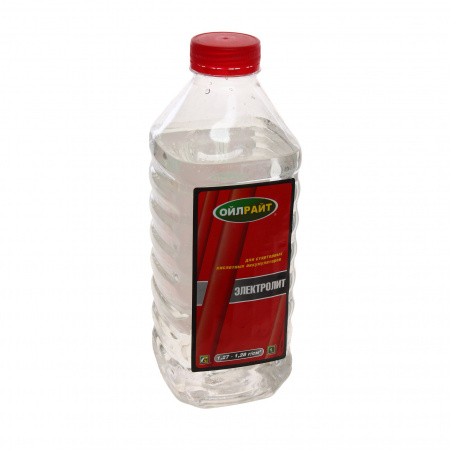Электролит 1,27г/куб.см 1л OIL RIGHT/1/4