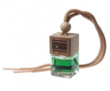 Ароматизатор воздуха FTE-AG-03 AROMA GLASS (aqua de melon) подвесной в стеклянном флаконе FOUETTE /1/30