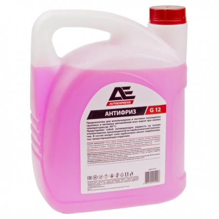 Антифриз красный -40 G 12 RED «AUTOEXPRESS» 5кг ТИТАН-СМ/1/3/140