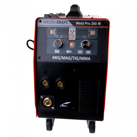 Weld Pro 260M Сварочный аппарат инверторный 260A, 220В, MIG/MAG/MMA/Lift TIG с горелкой 24KD