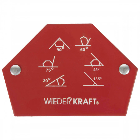 WDK-65025 Сварочный магнит, углы 30°, 45°, 60°, 75°, 90°, 135°, усилие 25 Lbs