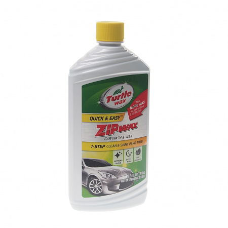 Шампунь концентрат "ZIP WAX" для мойки транспортных средств 473мл. TURTLE WAX /1/6