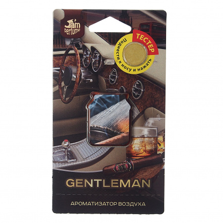 Ароматизатор воздуха FTE-J-16 JAM PERFUME (gentleman) подвесной, мембранный 7гр FOUETTE /1/40