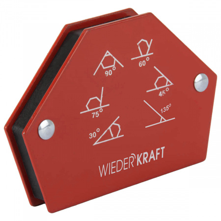 WDK-65025 Сварочный магнит, углы 30°, 45°, 60°, 75°, 90°, 135°, усилие 25 Lbs
