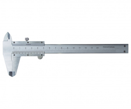 Штангенциркуль RF-5096P (0-125мм, 0.02мм; внутр. Ø, наруж. Ø + глубиномер), в пластиковом футляре ROCKFORCE /1