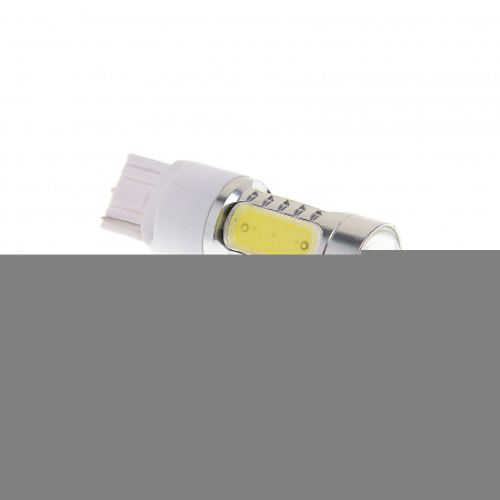 Автолампа W21W (W2.5*16q) 5 SMD MEGA WHITE 6000K 400лм 12V MEGAPOWER /10 /100 OLD