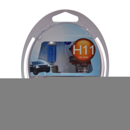 Автолампа H11 (55) PGJ19-2 CrystalVision 4300K (2шт+2шт W5W) 12V PHILIPS /1/5/30