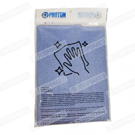 PROTONAUTO PAL11B Замша искусственная перфорированная, синяя, 50*37 см, 300 г/м кв.