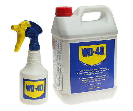 Смазка WD-40 универсальная с распылителем 5000мл /1/24