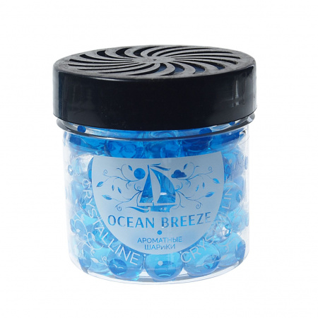 Ароматизатор воздуха FTE-CR-06 CRYSTALLINE (ocean breeze) гидрогель в банке FOUETTE /1/24