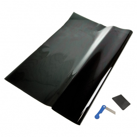 Пленка тонировочная Ultra Super Dark Black 2,0% антистатичная (блокировка УФ-85% ИК-16%) 75х300см MEGAPOWER /1/50