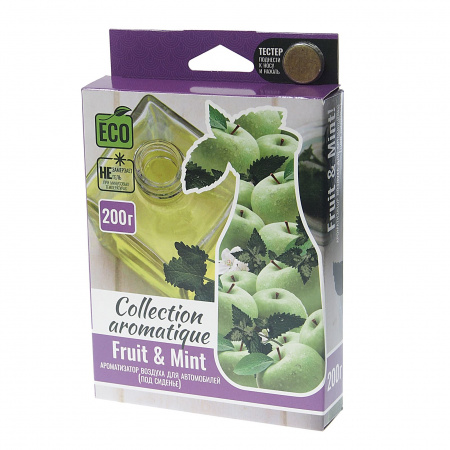 Ароматизатор воздуха FTE-CA-32 COLLECTION AROMATIQUE (fruit&mint) под сиденье 200гр FOUETTE /1/40