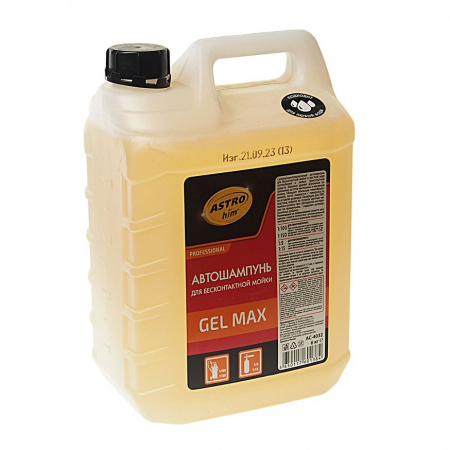 Шампунь для бесконтактной мойки (суперконцентрированный) GEL MAX  6л ASTROhim /1/3