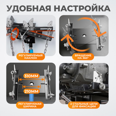 WDK-80005 Насадка на трансмиссионную стойку