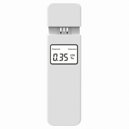 Алкотестер W-AT02 портативный (0,00-1,90 промилле) ЖК-дисплей с подсветкой, звуковой сигнализатор, выдвижной датчик ВЫМПЕЛ /1