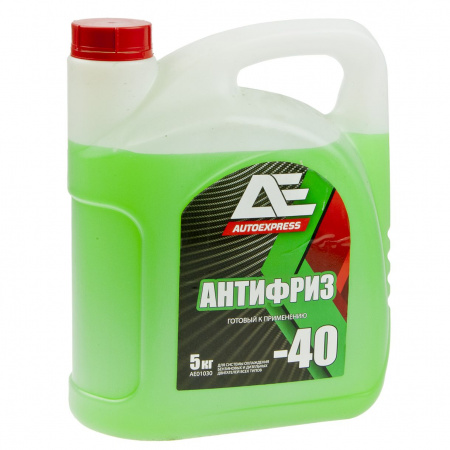 Антифриз зеленый -40 G 11 GREEN «AUTOEXPRESS» 5кг ТИТАН-СМ /1/3/140