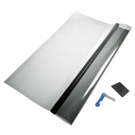 Пленка тонировочная Light Black 38,3% антистатичная (блокировка УФ-68% ИК-11%) 75х300см MEGAPOWER /1/50