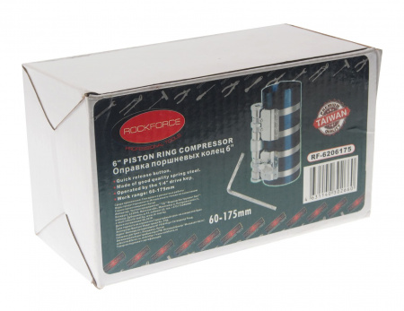 Оправка поршневых колец RF-6206175: 6" 60-175мм 15см ROCKFORCE /1