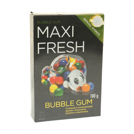 Ароматизатор воздуха MF-114 MAXI FRESH (bubble gum) гелевый, под сиденье 100гр /1/40