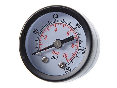 Индикатор давления манометр 1/4" 10bar(D-40мм) ROCKFORCE /1